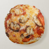 Pizza Italiaans thema Rond Kussen (Voorkant)