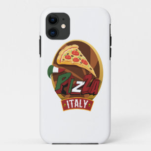 Pizza Italië. Ondersteuning voor Pizza. iPhone 11 Hoesje