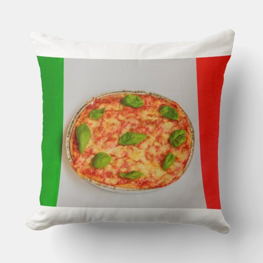 PIZZA ITALIENNE SUR COUSSIN JETÉ (Recto)