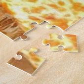 Pizza Jigzaag Puzzle Legpuzzel (Zijkant)