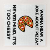 Pizza Joke Legpuzzel (Horizontaal)