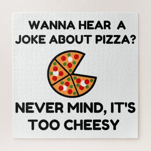 Pizza Joke Legpuzzel (Verticaal)