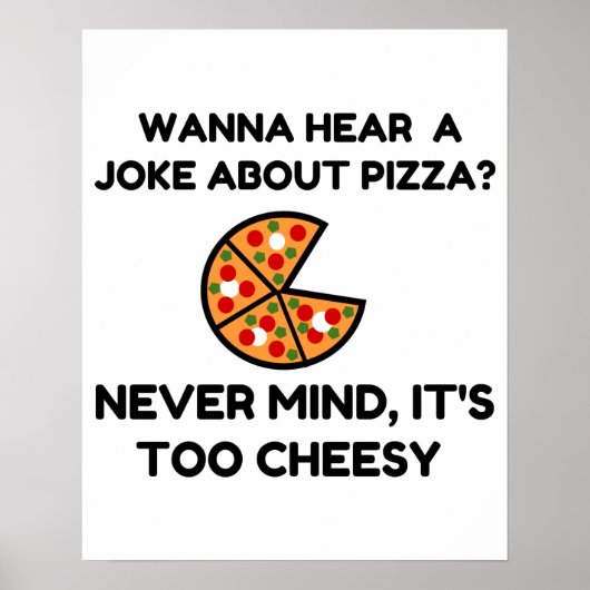 Pizza Joke Poster (Voorkant)