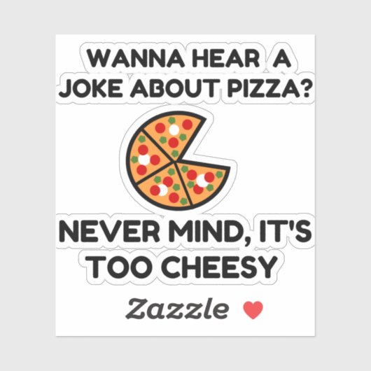 Pizza Joke Sticker (Vel)