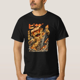 Pizza Kaiju – The Cheesy Destruction T-shirt