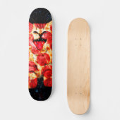 Pizza-kat in de ruimte skateboard (Voorkant)