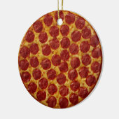Pizza Keramisch Ornament (Links)