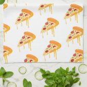Pizza keukenhanddoek (Gevouwen)