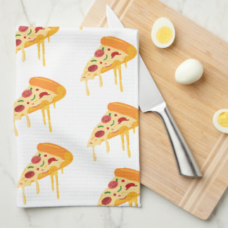 Pizza keukenhanddoek