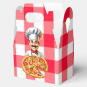 Pizza Kinder’ Verjaardagsfeestje Dank u Bedankdoosjes (Geopend)