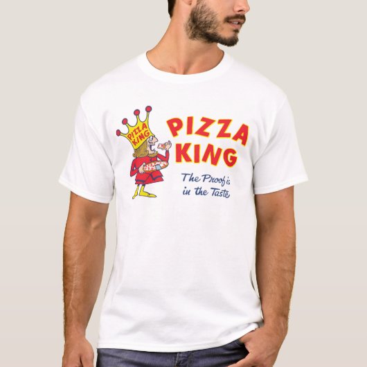 PIZZA KING T-SHIRT (Voorkant)