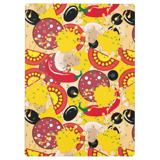 Pizza Klembord (Achterkant)