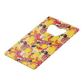 Pizza Kredietkaart Flessenopener (Achterkant Gekanteld)