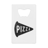 Pizza Kredietkaart Flessenopener (Voorkant)
