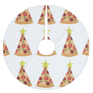 pizza lelijke kerstboom grappig rok