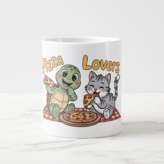 Pizza-liefhebbers Extra Grote Beker