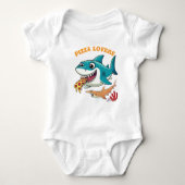 Pizza-liefhebbers Romper (Voorkant)