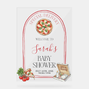 Pizza Livraison Spéciale Baby Shower Bienvenue