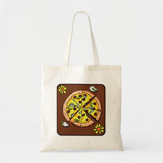 Pizza Love Tote Bag (Voorkant)
