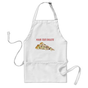 Pizza Lover Koken Apron Pizza Slice Aangepaste tek Standaard Schort