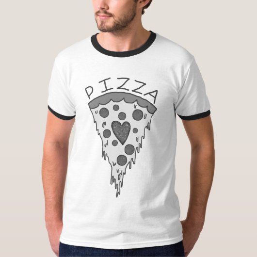 Pizza Lover T-shirt (Voorkant)