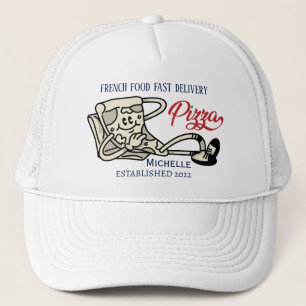 Pizza Lover Trucker Hat – Verstelbare snapback mes Pet