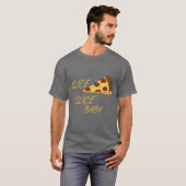 Pizza Lovers Gift Idea, Slice Slice Baby T-Shirt (Voorkant volledig)
