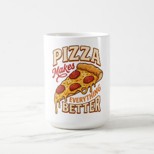 Pizza Maakt Alles Better Koffiemok