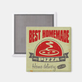 Pizza Magneet (Voorkant / Achterkant)