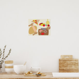 Pizza Maken Poster