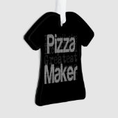 Pizza Maker Extraordinaire Ornament (voorkant)