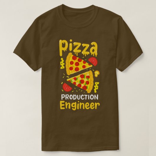 Pizza Maker Pizza Baker T-shirt (Design voorkant)