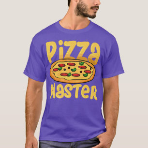 Pizza Master Funny Gezegde Pizza Maker Food Premiu T-shirt