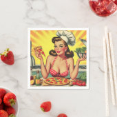  Pizza Meisje Servet (Insitu)