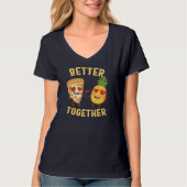 Pizza met ananas Beter Samen Hawaïaanse Pizz T-shirt (Voorkant)