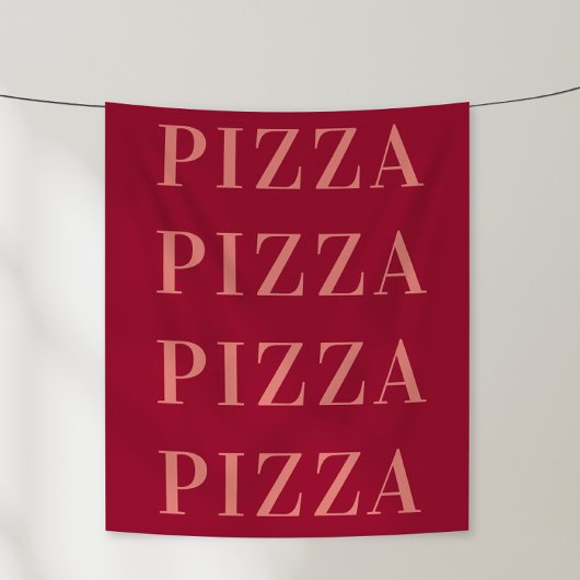 Pizza Muurkunst, Studenten- en Appartementmuren Wandkleed