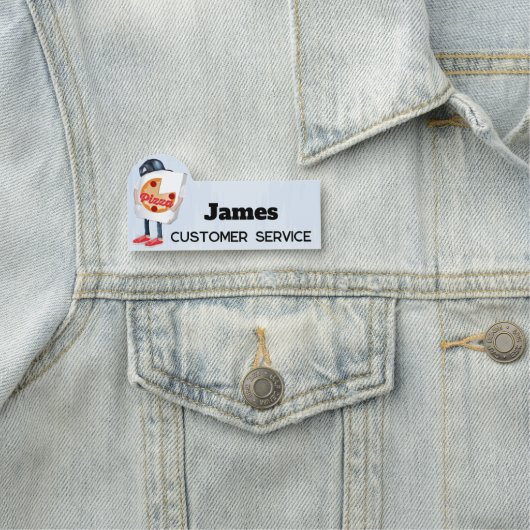 Pizza Naamplaatje (In situ)