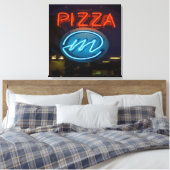 Pizza Neon Sign Canvas Afdruk (Insitu (Slaapkamer))