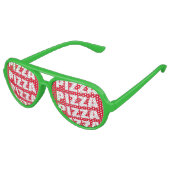 Pizza obsession nuances de fête. Grosses lunettes  (Angle)