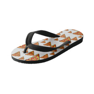 Pizza-ontwerp op vrijdag - Kinder Teenslippers