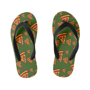 Pizza-ontwerp op vrijdag - Kinder Teenslippers