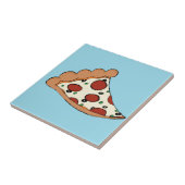 Pizza-ontwerp Tegeltje (Zijkant)