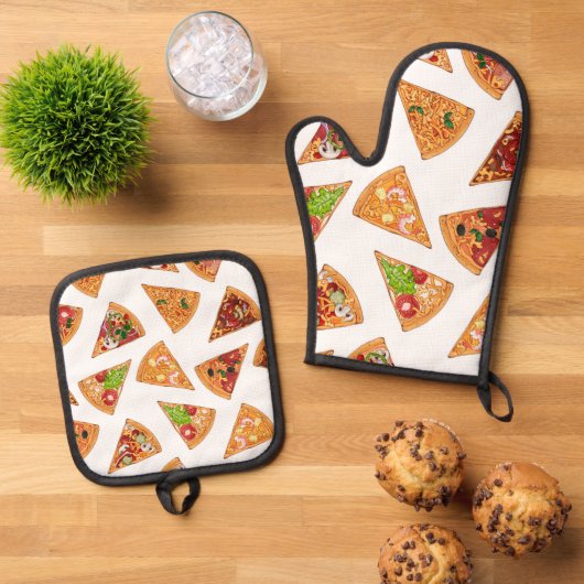 Pizza   ovenwant & pannenlap set (Top down)