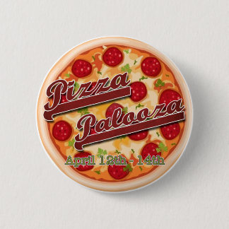 Pizza Palooza Ronde Button 5,7 Cm