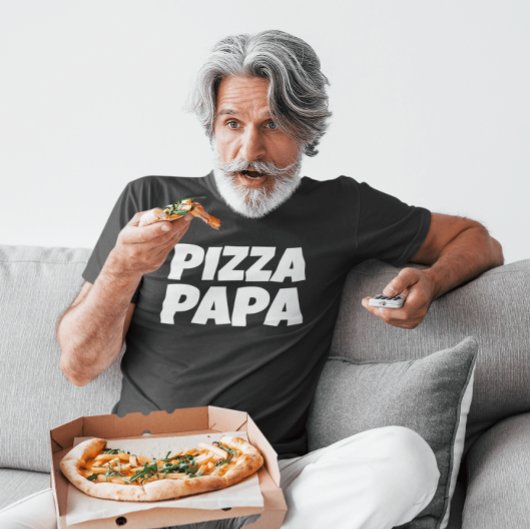 PIZZA PAPA DAD VADERDAG T-SHIRT