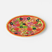 Pizza papier bord (Gekanteld)
