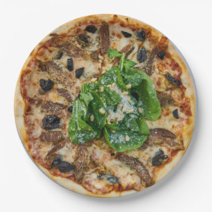Pizza Papieren Bordje