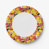 Pizza Papieren Bordje (Voorkant)