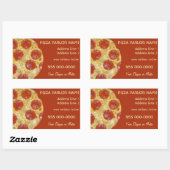 Pizza Parlor aangepaste stickers (Vel)