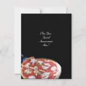 PIZZA PARTIJ, ITALIAANSE KITCHEN-diner, brunch Kaart (Achterkant)